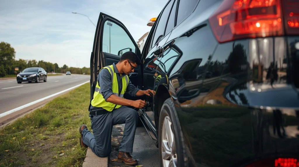 Lockout Assistance road towing stockton